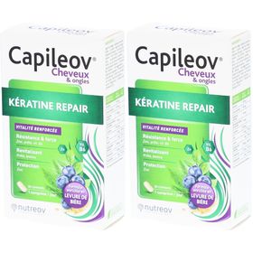 Nutreov Capileov Kératine Repair cheveux ongles levure de bière