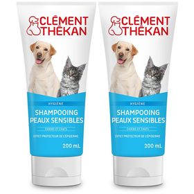 Clement Thekan Shampooing Peaux Sensibles Chien Chat 200ml