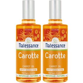 Natessance Huile Bonne Mine Carotte Visage et Cou