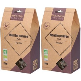 Nat&Form Tisane Menthe poivrée bio