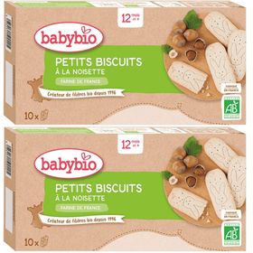 babybio® PETITS BISCUITS À LA NOISETTE