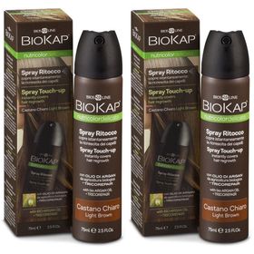 BIOKAP Nutricolor Delicato Spray Retouche Coloration Châtain Clair