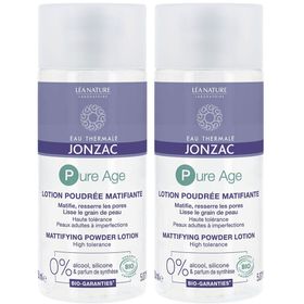 Jonzac Pure Age Lotion Poudrée Matifiante Bio