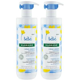 Klorane Bébé Bain Crème lavante Cold Cream au Calendula