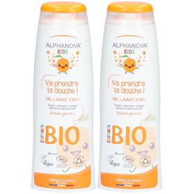 Alphanova Kids Va prendre ta douche ! Abricot
