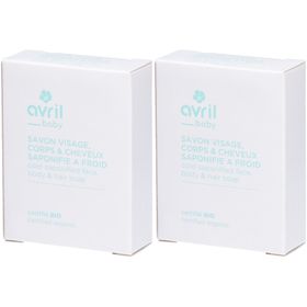 AVRIL Baby  Savon Visage, Corps & Cheveux Saponifié à froid