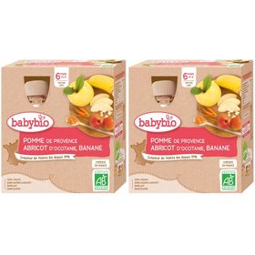 Babybio POMME & ABRICOT D'OCCITANIE BANANE 6 mois