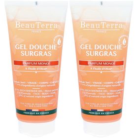 BeauTerra Gel Douche Surgras - Monoï