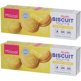 Milical Mon Biscuit Fourré Goût : Citron