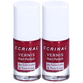 ECRINAL® Vernis au Silicium & Tea Tree - Prune