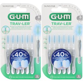 SUNSTAR Gum Trav-ler Brossette Interdentaire Taille 6