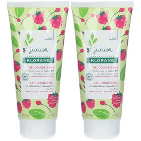 KLORANE Gel douche 2-en-1 - Framboise