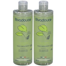 RIVADOUCE Gel Douche 3en1 Cèdre & Patchouli 400ml