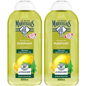 Le Petit Marseillais Shampooing Purifiant Ortie & Citron Bio 300ml