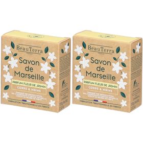 BeauTerra Savon de Marseille - Fleur de Jasmin