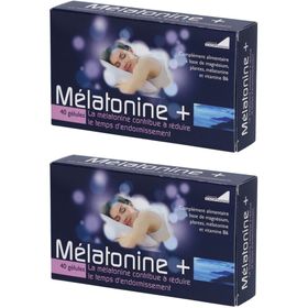 Exopharm Melatonine+ étui de 40 gélules