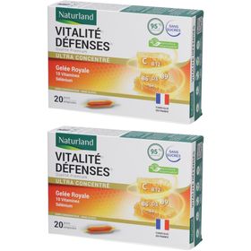 Naturland Vitalité Défenses Ampoules
