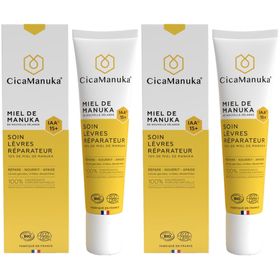 CicaManuka® Soin lèvres réparateur au miel de Manuka IAA15+