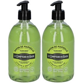 Le Comptoir du Bain Savon Traditionnel de Marseille Citron Menthe