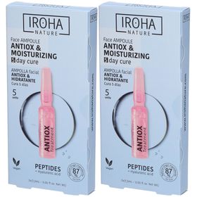 IROHA NATURE Ampoules de traitement antioxydant - Peptides