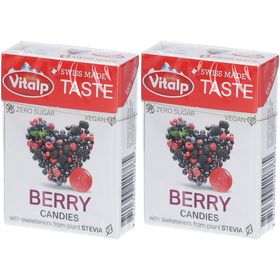 Vitalp Bonbons aux Baies Sans Sucre