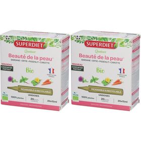 Superdiet Quatuor beauté de la peau bio
