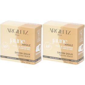 Argiletz Savon doux et apaisant parfum miel