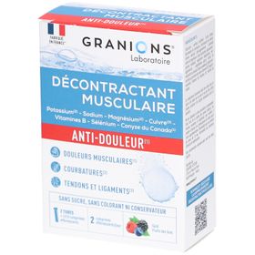 Granions Décontractant Musculaire Effervescent