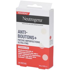 Neutrogena® Anti-Boutons+ Patchs Imperfections Ultra-fins, 24 Patchs