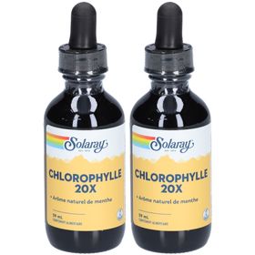Solaray Chlorophylle 20X - Complément alimentaire