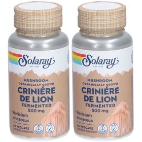 Solaray - Crinière de Lion fermenté 500 mg