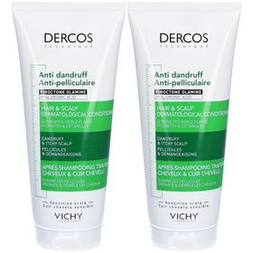 VICHY Dercos Shampooing 2 en 1 Anti-Pelliculaire et Démêlant