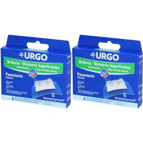 URGO Brûlures - Blessures Superficielles Pansements Waterproof