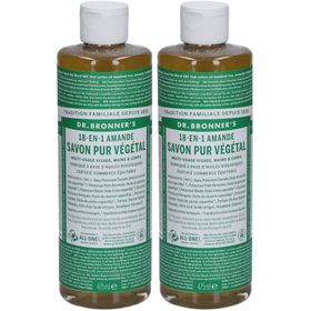 DR BRONNER'S savon liquide amande