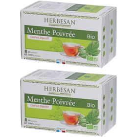 Herbesan Menthe Poivrée Bio – Digestion, Bien-être
