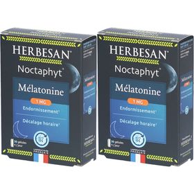 Herbesan Noctaphyt mélatonine sommeil et décalage horaire