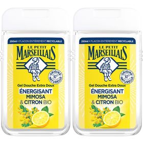 Le Petit Marseillais Gel Douche Extra Doux Énergisant Mimosa & Citron BIO