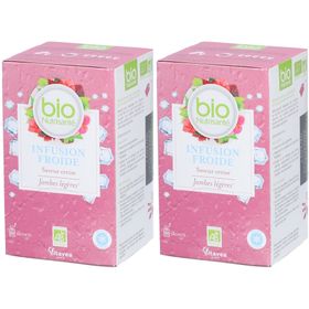 VITAVEA BioNutrisanté Infusion Froide Jambes Légères saveur Cerise en sachets