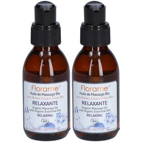 Florame Huile de massage relaxante BIO lavande & géranium