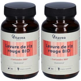 Vitavea Santé Nutri’sentiels Levure de riz rouge & coriandre bio