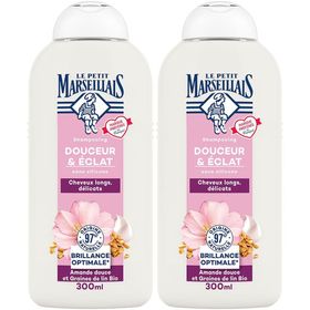 Le Petit Marseillais Shampooing Douceur & Éclat Amande Douce et Lin 300ml