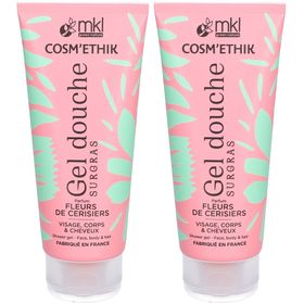 mkl GEL DOUCHE COSM'ETHIK 200ML - FLEURS DE CERISIERS