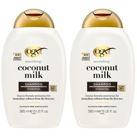 Ogx Shampooing Lait De Coco - Cheveux Secs & Tres Secs - 385 Ml