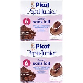 Picot Pepti-Junior desserts sans lait Cacao