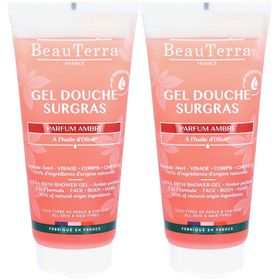 BeauTerra Gel Douche Surgras - Ambre
