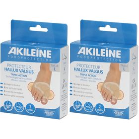 AKILEINE PROTECTEUR HALLUX VALGUS TRIPLE ACTION Taille L