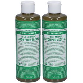 DR BRONNER'S savon liquide amande