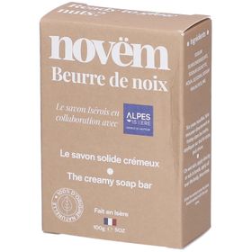 NOVEM Beurre de Noix Le Savon Solide Crémeux