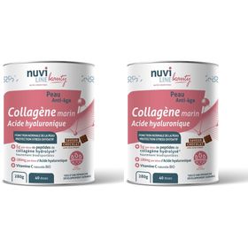 NUVILINE Collagène Marin Acide Hyaluronique Saveur Chocolat