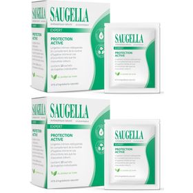 Saugella Antiseptique Lingettes Intimes Nettoyantes & Rafraîchissantes